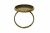 Заготовка для рукоделия металлическая фигурная для кольца 15мм - купить в Ленинске-Кузнецком. Цена: 7.44 руб.