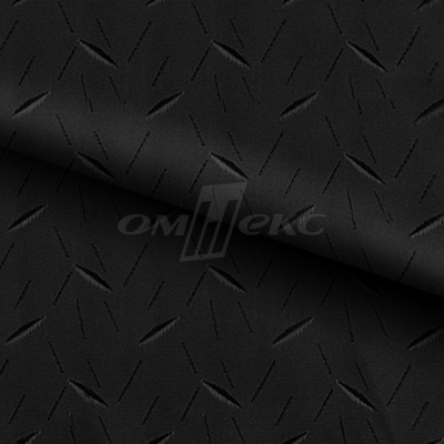 Ткань подкладочная жаккард Р14076-1, чёрный, 85 г/м2, шир. 150 см, 230T - купить в Ленинске-Кузнецком. Цена 166.45 руб.