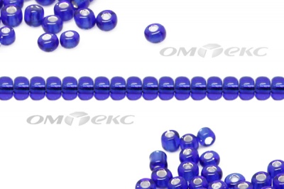 Бисер (SL) 11/0 ( упак.100 гр) цв.28 - синий - купить в Ленинске-Кузнецком. Цена: 53.34 руб.