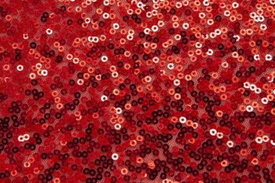 Сетка с пайетками №18, 188 гр/м2, шир.130см, цвет красный - купить в Ленинске-Кузнецком. Цена 371 руб.