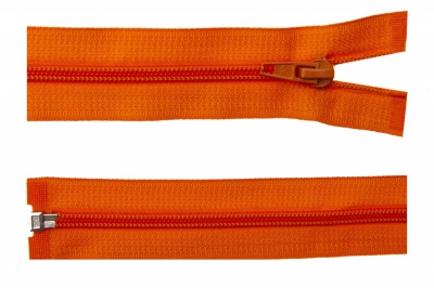 Спиральная молния Т5 849, 65 см, автомат, цвет оранжевый - купить в Ленинске-Кузнецком. Цена: 14.68 руб.