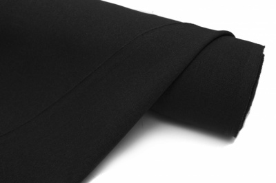 Ткань костюмная 25332 2031, 167 гр/м2, шир.150см, цвет чёрный - купить в Ленинске-Кузнецком. Цена 339.33 руб.