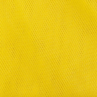 Фатин матовый 16-70, 12 гр/м2, шир.300см, цвет жёлтый - купить в Ленинске-Кузнецком. Цена 112.70 руб.