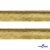 Кант атласный 136, шир. 12 мм (в упак. 65,8 м), цвет золото - купить в Ленинске-Кузнецком. Цена: 433.08 руб.